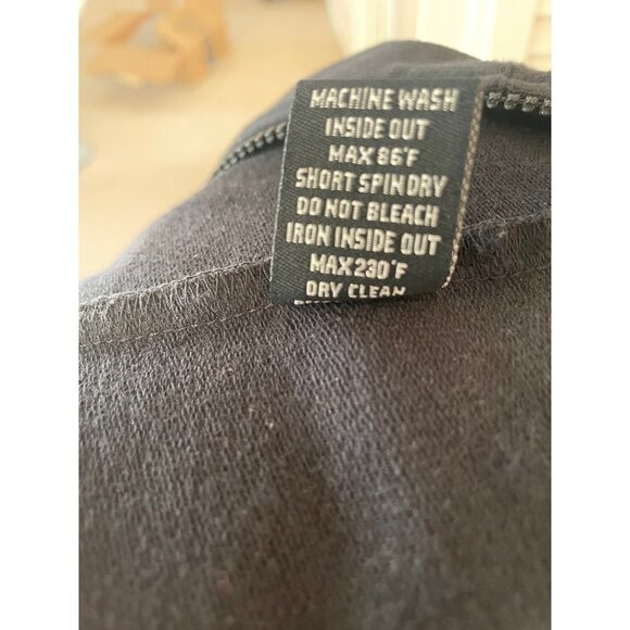 BCBGMaxazria Y2K Black Athletic Full Zip Jacket with Rhinestones - Picture 8 of 11